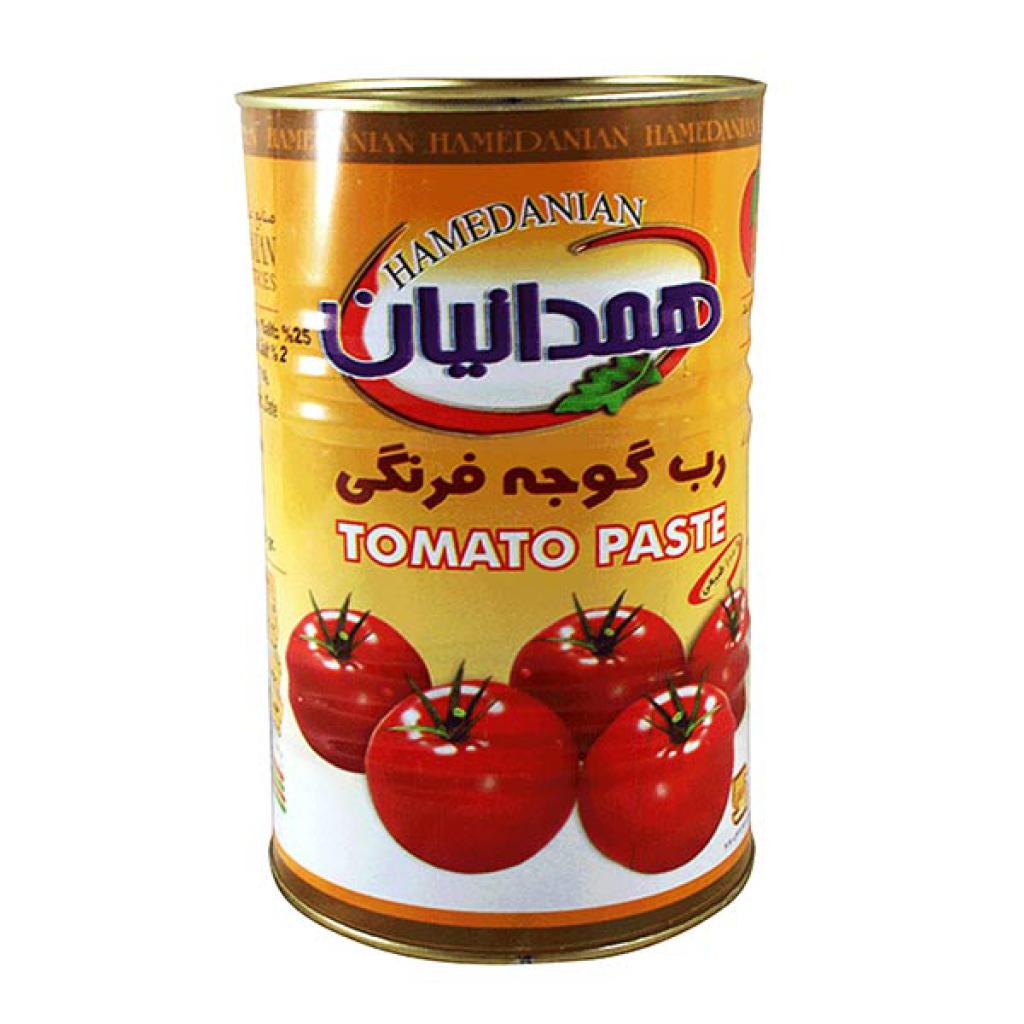 رب گوجه فرنگی همدانیان 5 کیلوگرم - 4 عددی