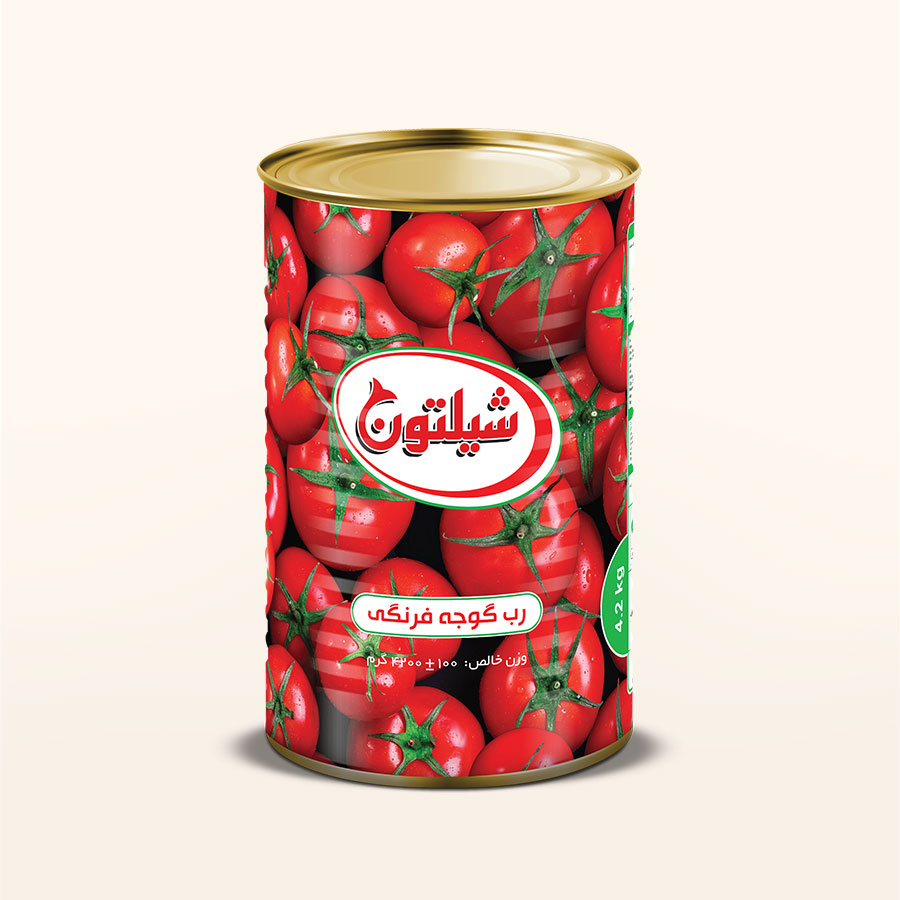 رب گوجه فرنگی شیلتون 5 کیلوگرم - 4 عددی