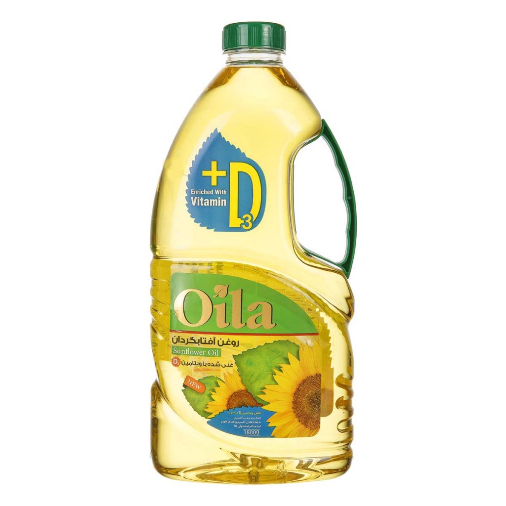 روغن آفتابگردان 1.8 لیتر اویلا - 6 عددی