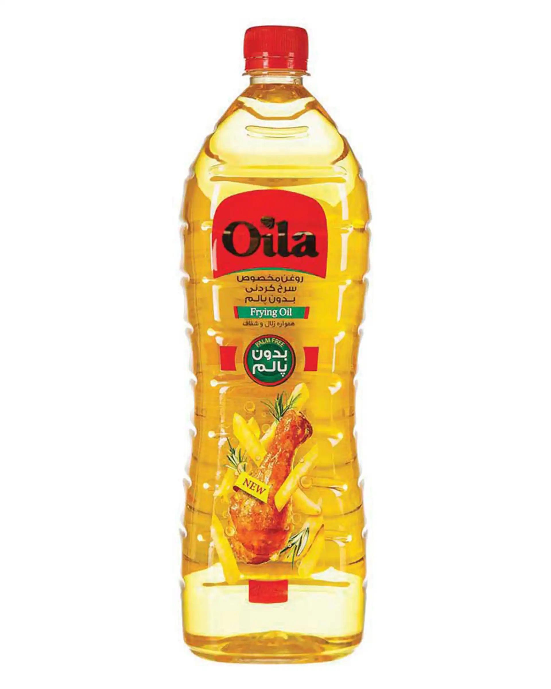 روغن سرخ کردنی بدون پالم 1.35 لیتر اویلا - 8 عددی